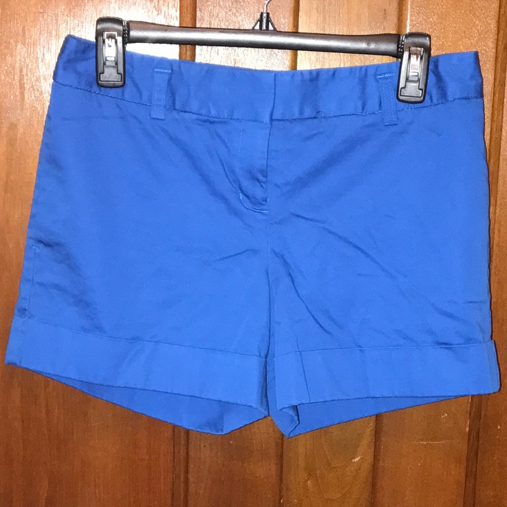Express Cuffed Royal Blue Shorts Size 2